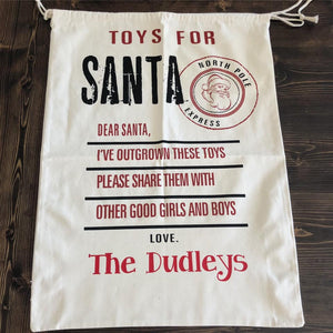 OLD TOYS FOR Santa Sack