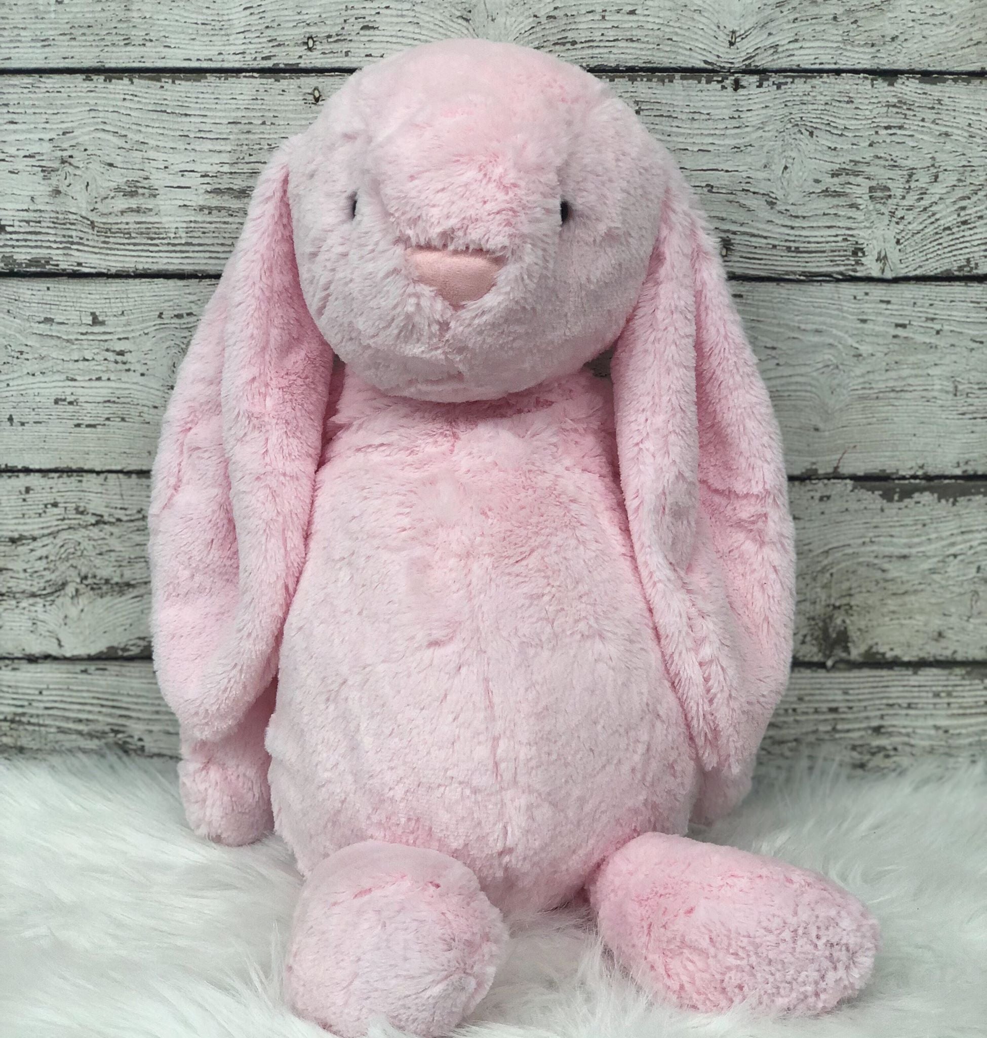 Personalized Easter Bunny- Med. PINK