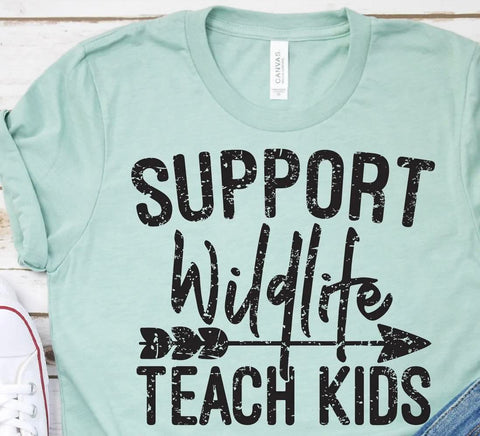 SUPPORT WILDLIFE TEACH KIDS
