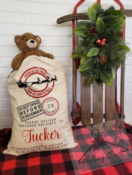 Personalized Santa Sack