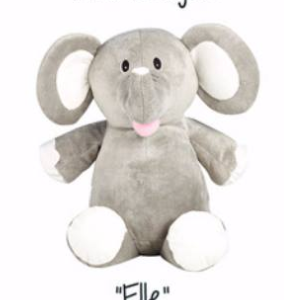 Personalized Plush- Elle The Elephant