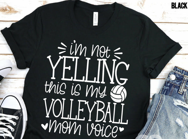 THIS IS MY VOLLEYBALL MOM VOICE