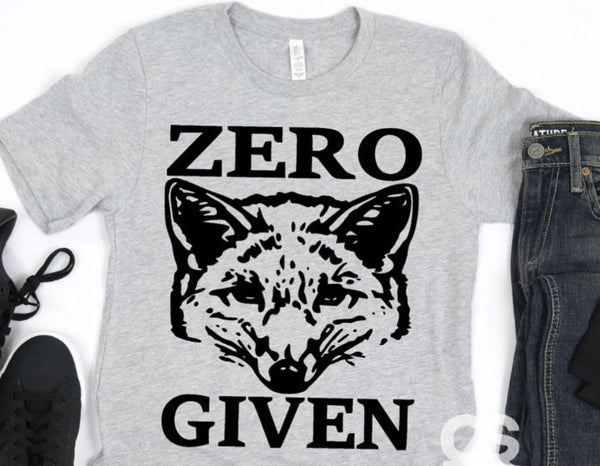 ZERO FOX GIVEN