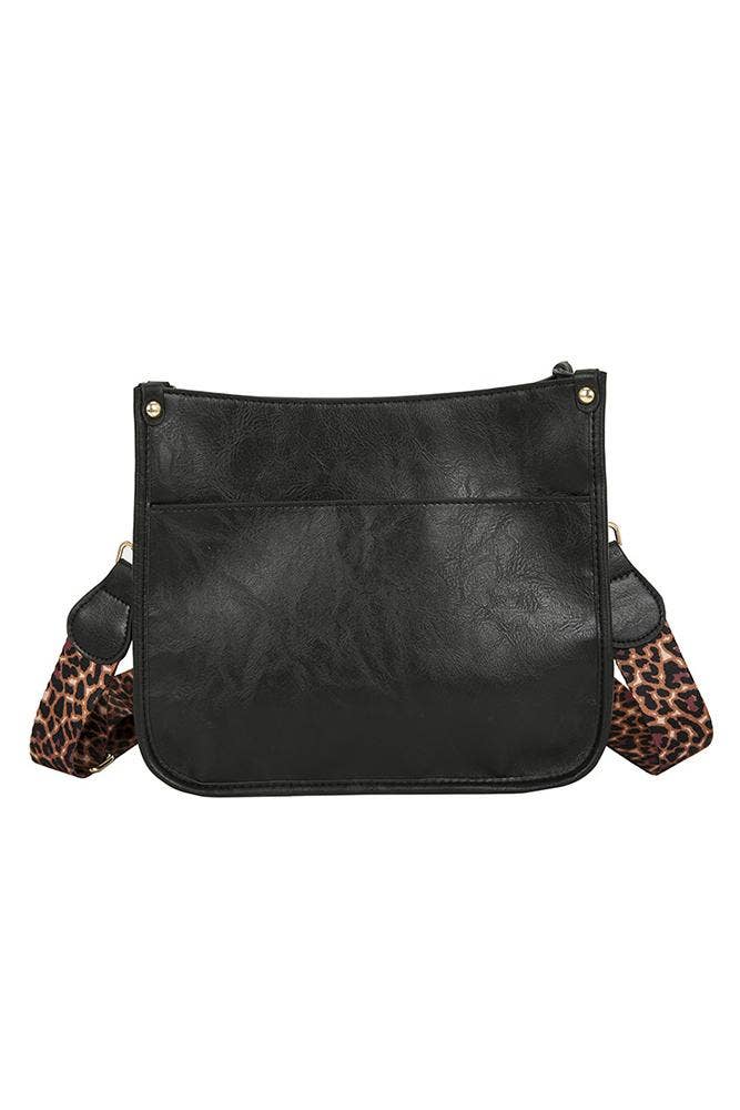 ICOCHIC - Leather Leopard Strap Crossbody Bags ICC-ACC407