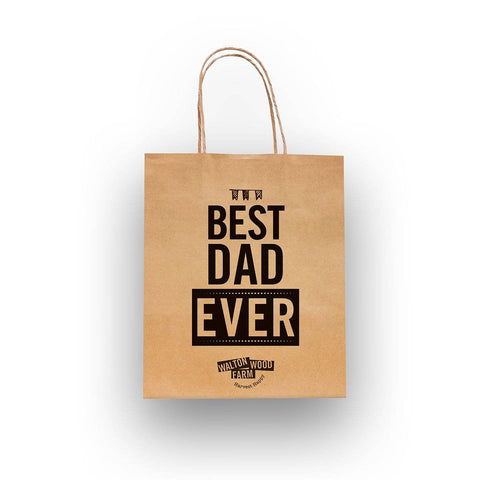 Walton Wood Farm Corp. - Gift Bag - Best Dad Ever