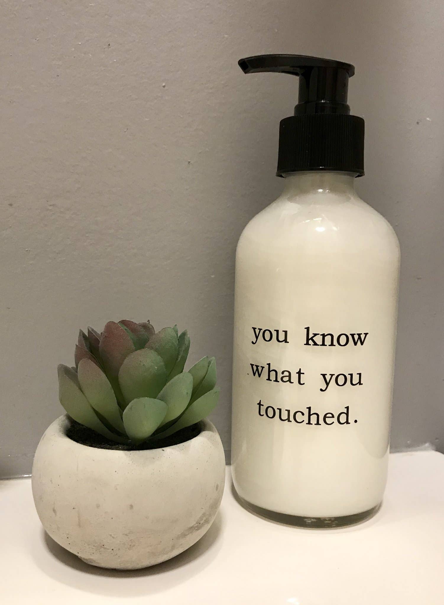 Buffalovely - You Know What You Touched Soap Dispenser