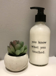 Buffalovely - You Know What You Touched Soap Dispenser