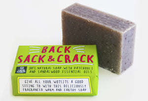 Go La La - Back, Sack & Crack Soap Bar Funny Rude Novelty Gift
