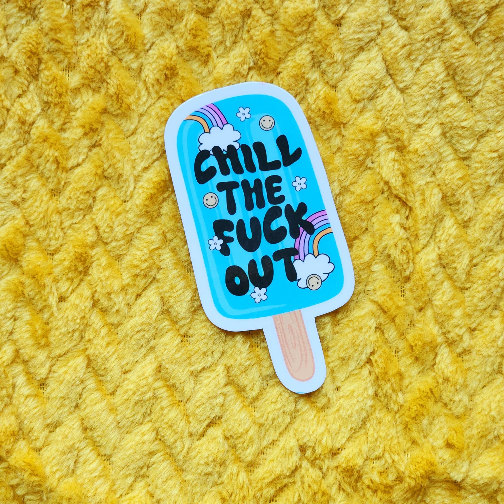 Luxe Trauma - Chill out popsicle sticker hydroflask planner cute