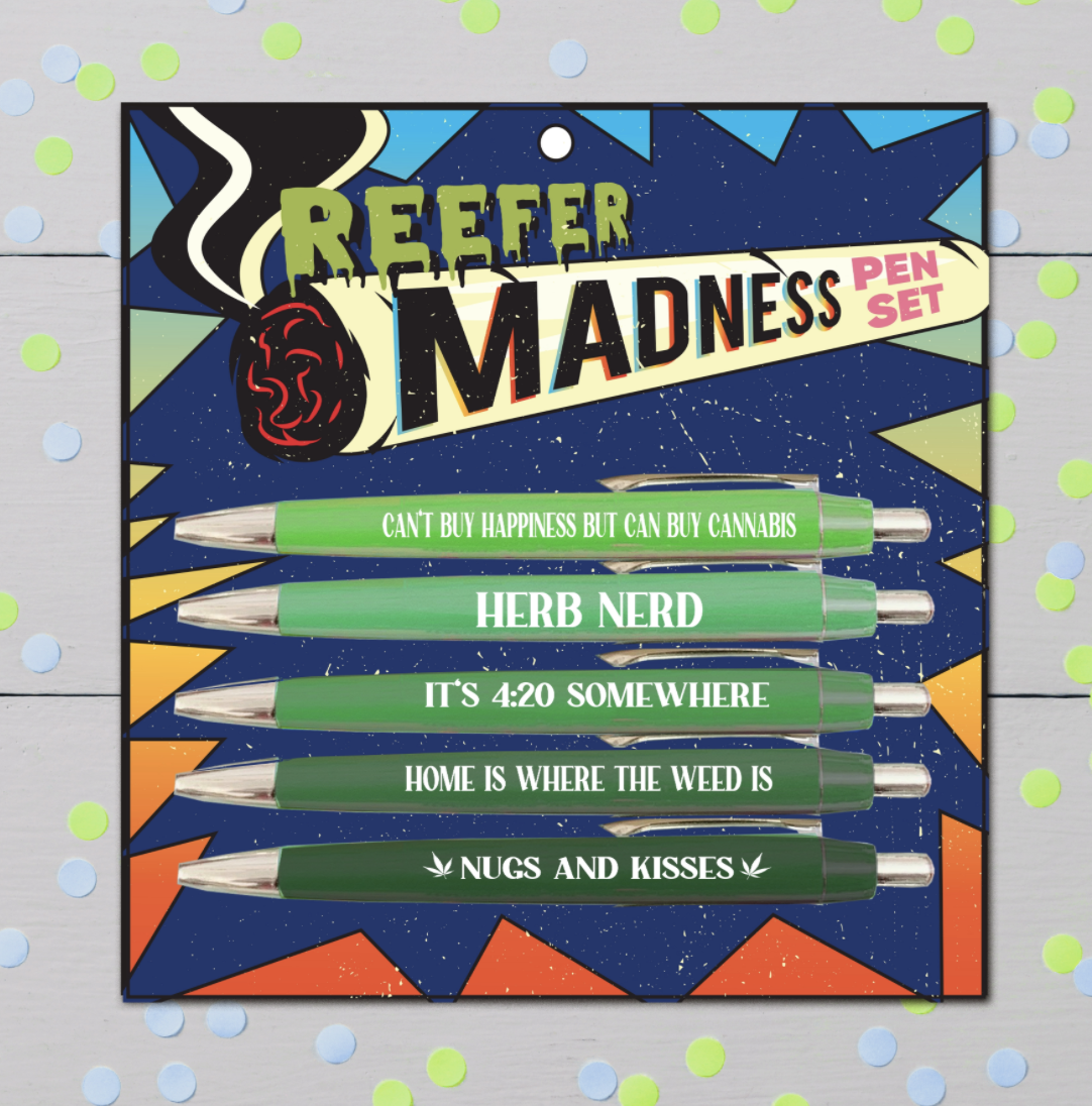 FUN CLUB - Reefer Madness Pen Set