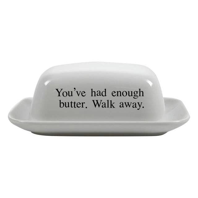 Buffalovely - Forced Willpower Butter Dish