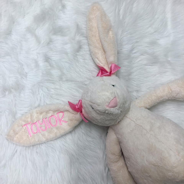 Personalized Easter Bunny- Med. CREAM