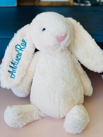 Personalized Easter Bunny- Med. CREAM