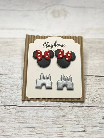 Clayhouse Colours - Minnie & Castle Studs