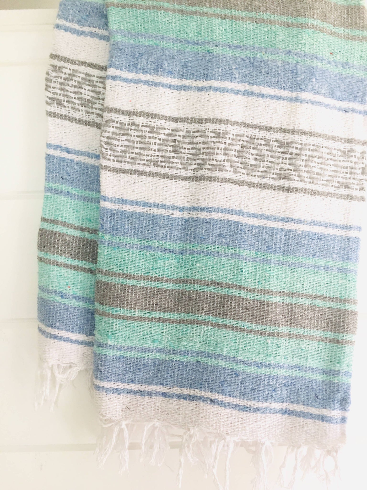 Sea Gypsy California - Salty Sailor Fall Blanket l Mexican Blanket l Throw Blanket