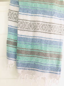 Sea Gypsy California - Salty Sailor Fall Blanket l Mexican Blanket l Throw Blanket