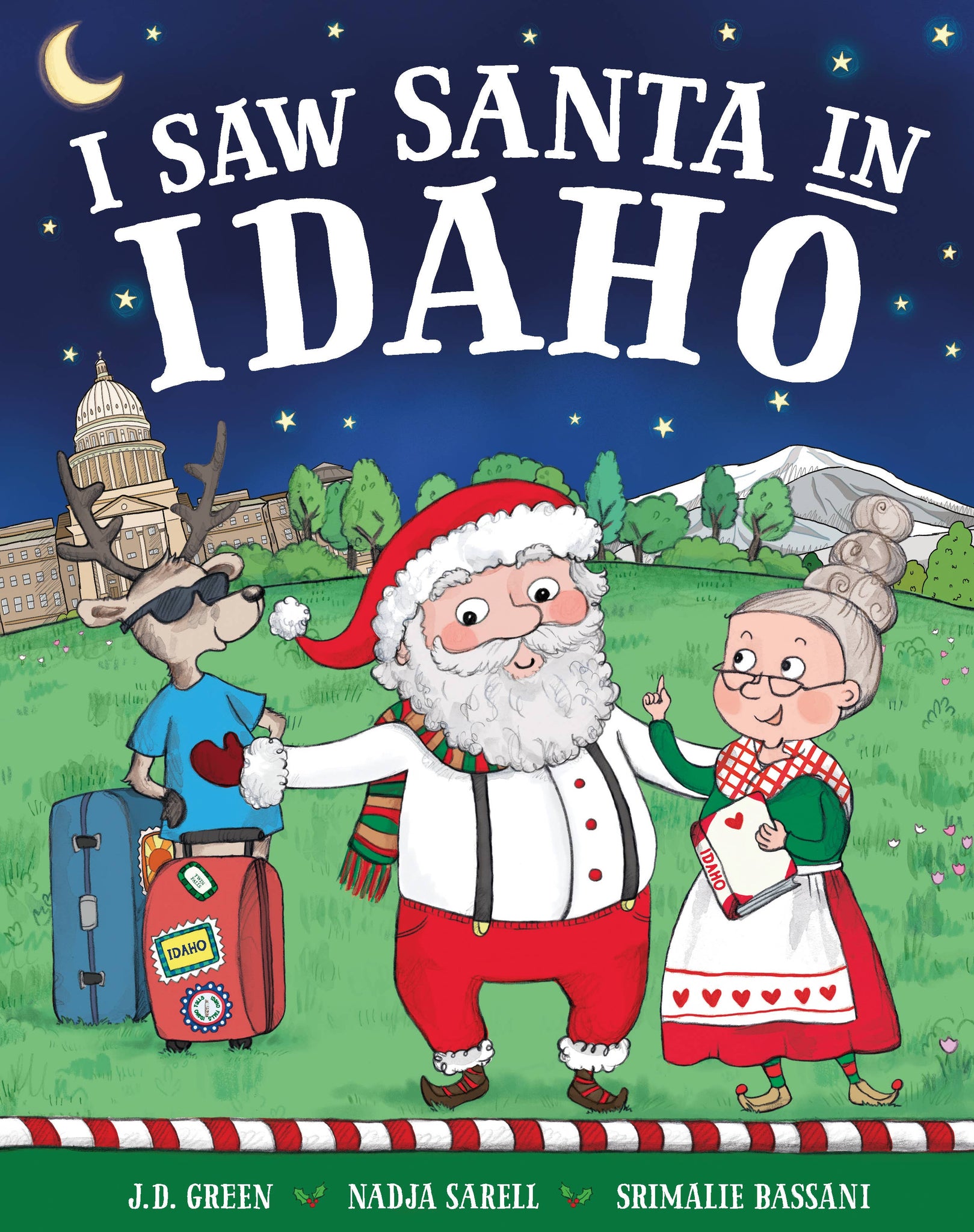 Sourcebooks - I Saw Santa in Idaho (HC)