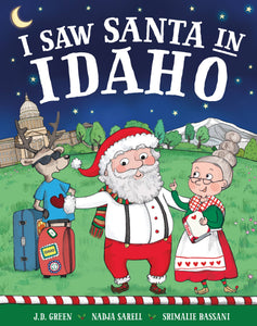 Sourcebooks - I Saw Santa in Idaho (HC)