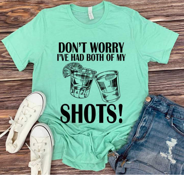 DONT WORRY IVE HAD BOTH MY SHOTS