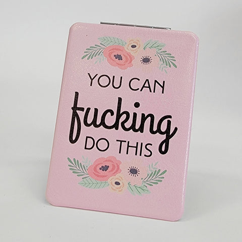 tcbco - Motivational Double-Sided Compact Mirror