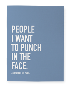 Classy Cards Creative - Punch People Notebook