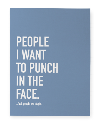 Classy Cards Creative - Punch People Notebook