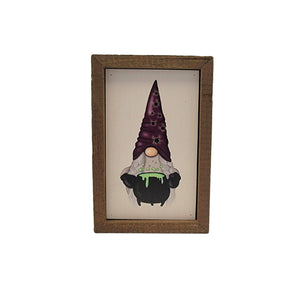 Driftless Studios - 6X4 Pot of Goo Halloween Gnome - Fall Décor