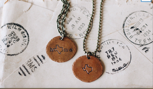 The Traveling Penny - Custom Home State Penny Necklace