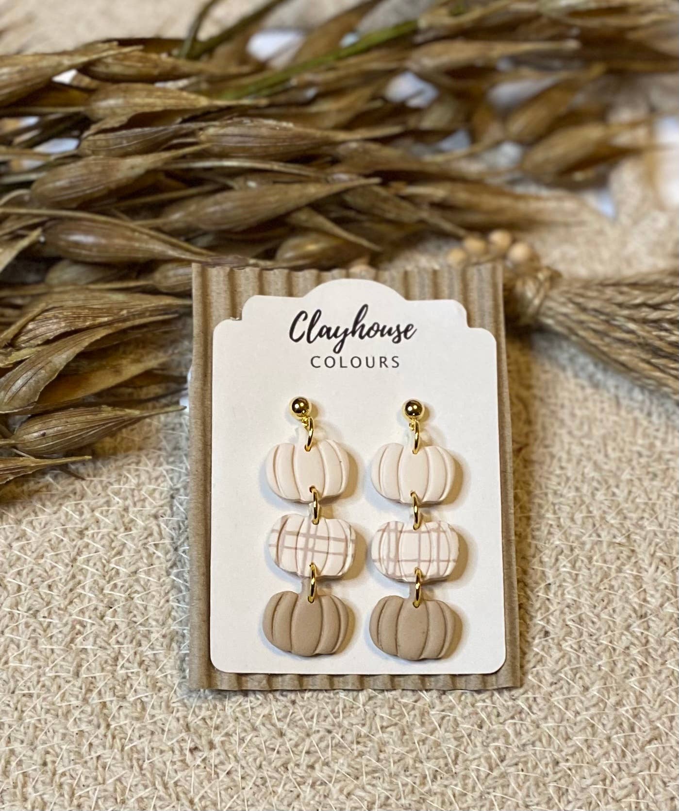 Clayhouse Colours - Plaid Pumpkins