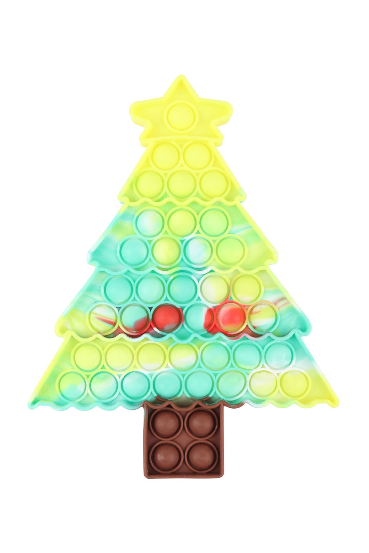 Love and Repeat - Cristmas Tree Bubble Push Pop Sensory Fidget Toy