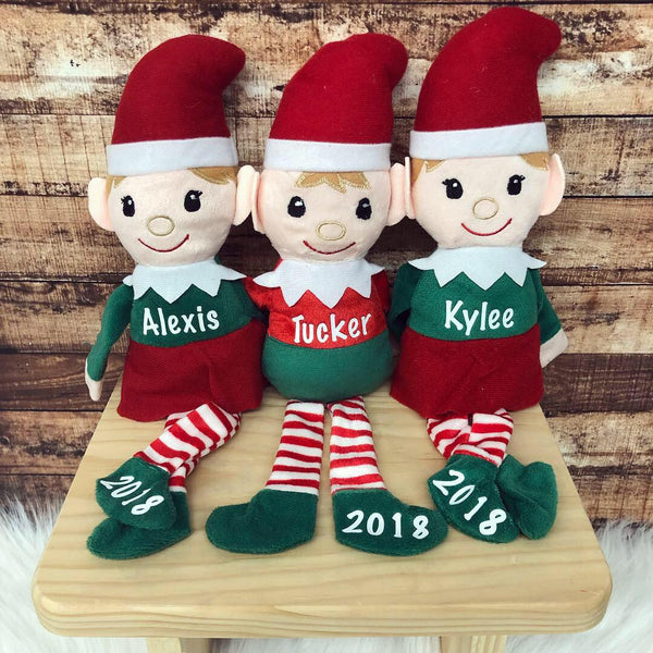 PERSONALIZED PLUSH ELF