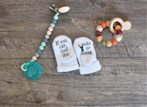Dorothy’s Reason - Take Me Hunting Baby Socks | Dad Items | Gifts for Dad
