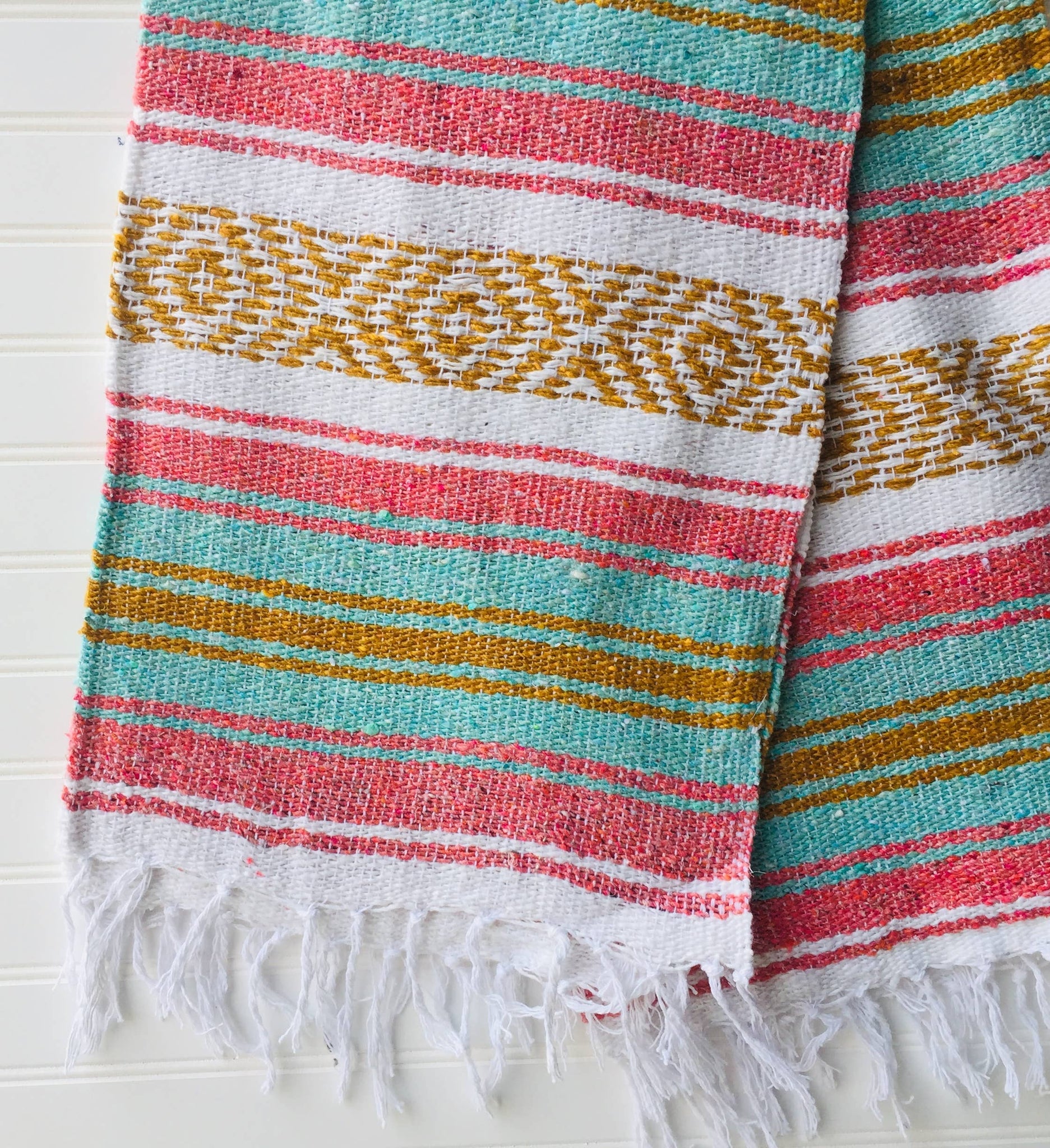 Sea Gypsy California - Jungle Berry Beach Blanket l Mexican Blanket l Throw Blanket