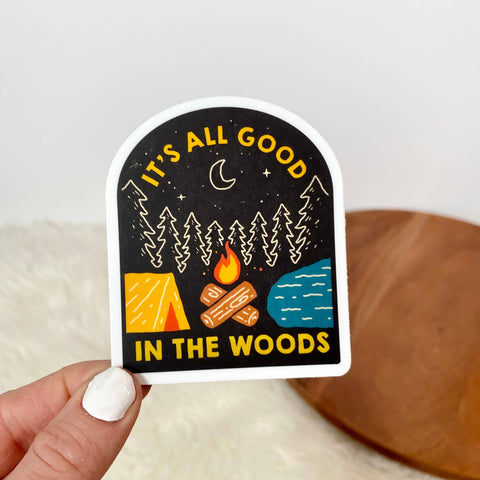 Big Moods - It's All Good In The Woods Sticker