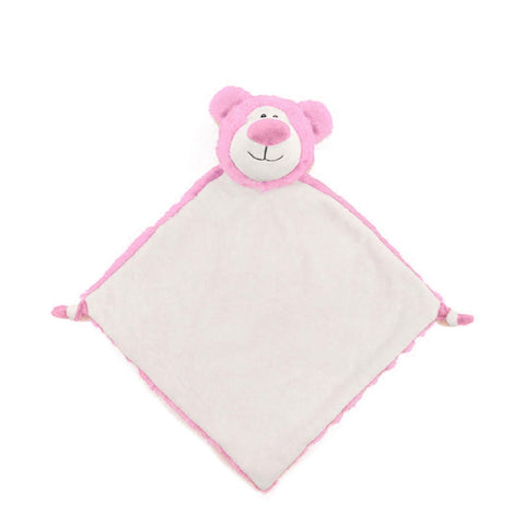 Cubbies - Pink Bear Blankie