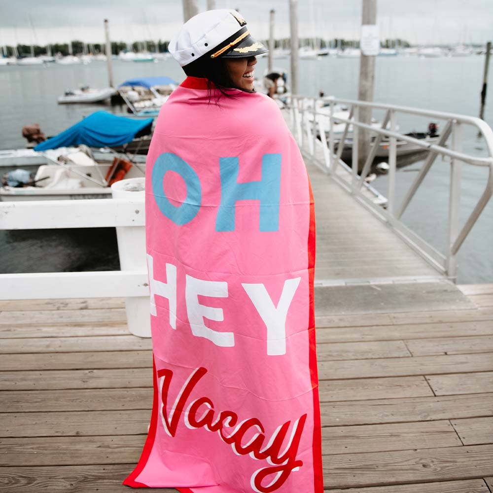 Katydid - Oh Hey Vacay Quick Dry Beach Towels