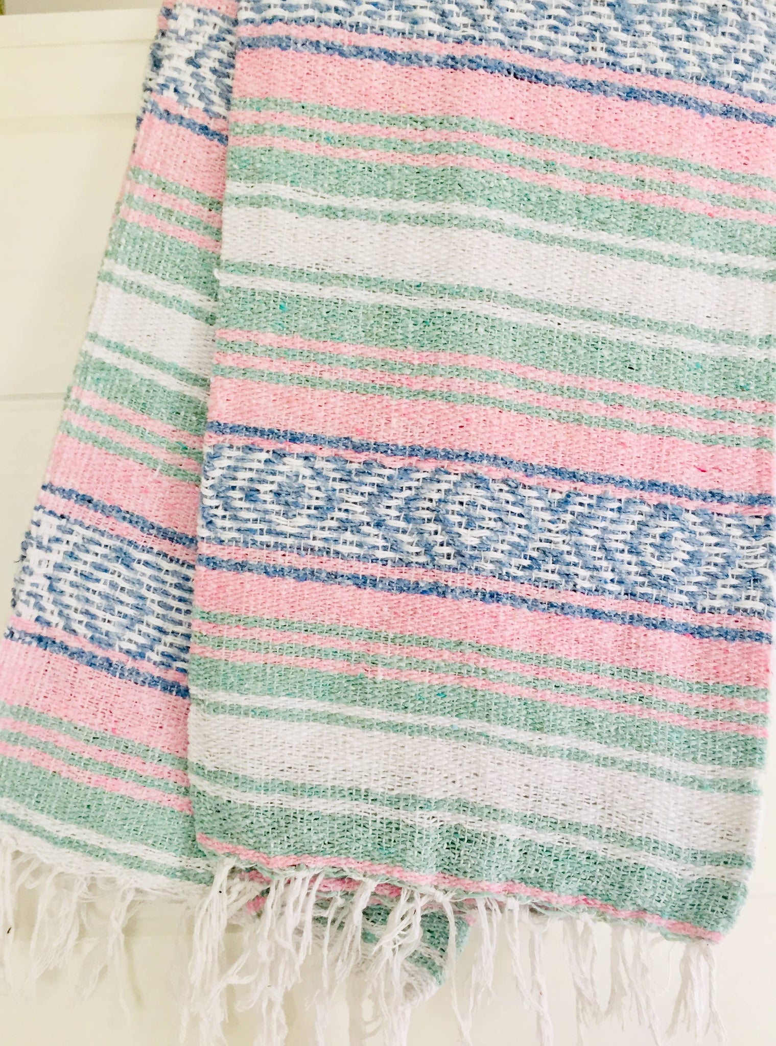 Sea Gypsy California - Seaside Beach Blanket l Mexican Blanket l Throw Blanket