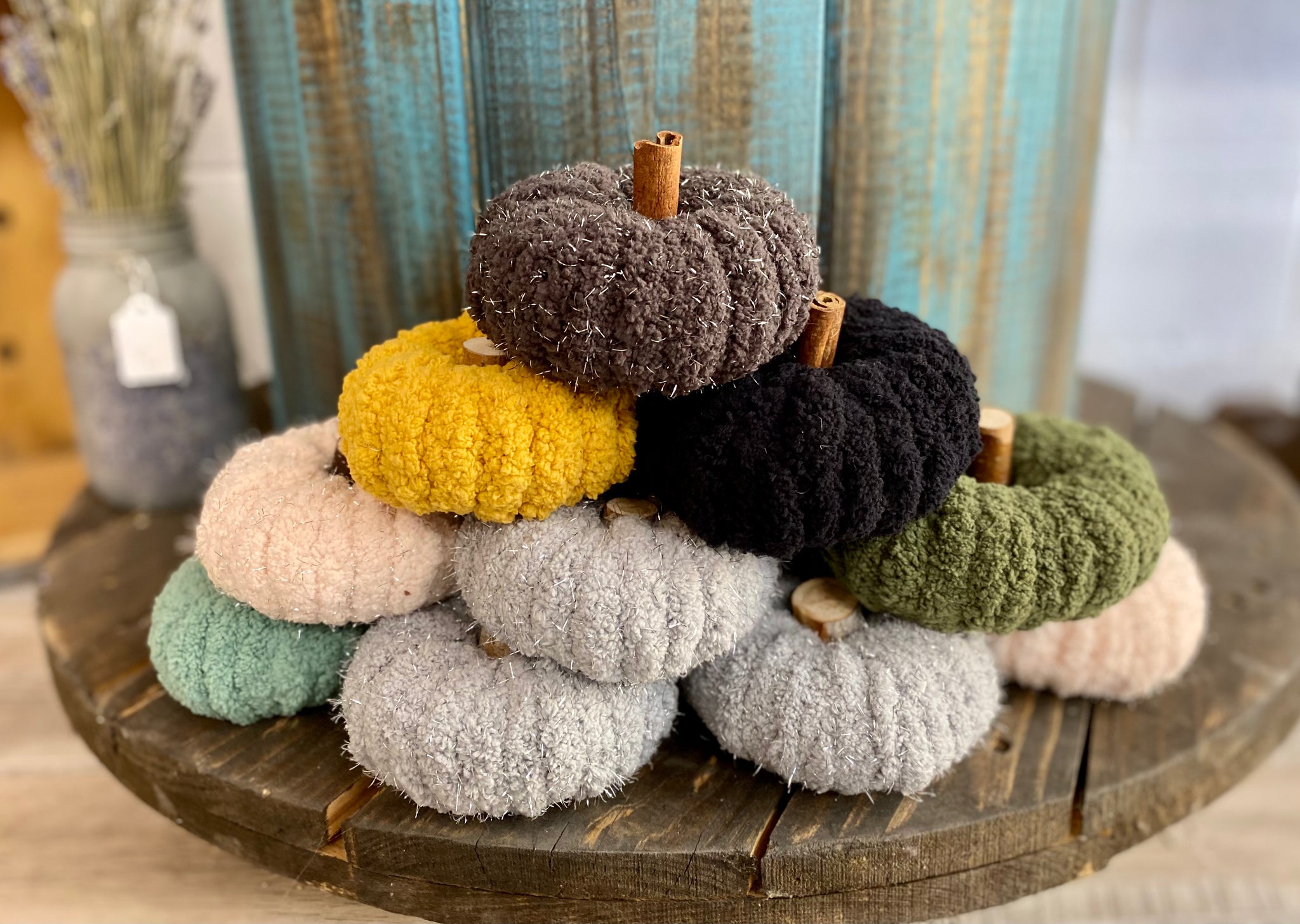 Yarn pumpkin - Tammy Ferguson WS