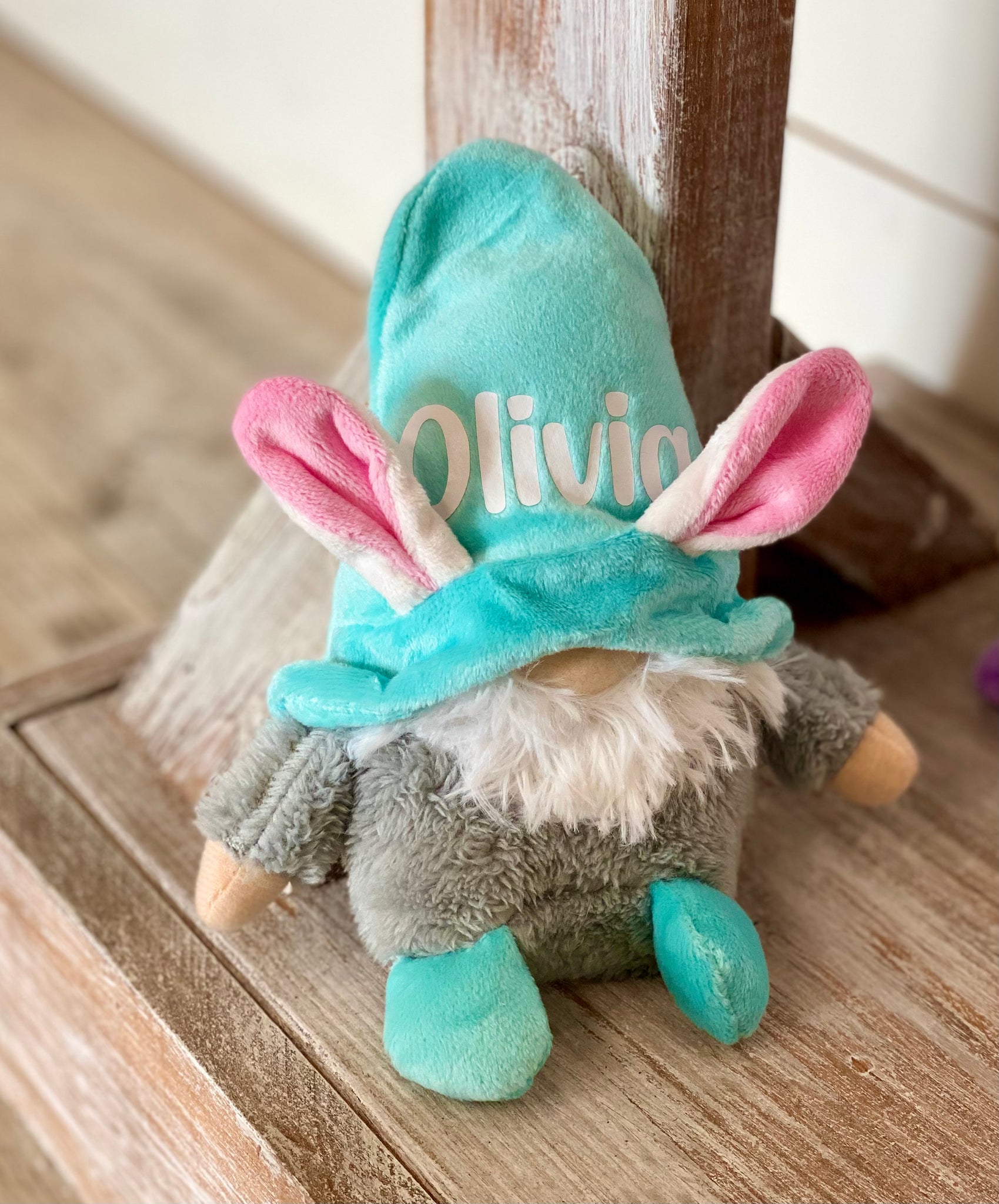 Personalized Easter Gnome