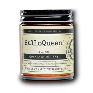 HalloQueen! Infused With "Creepin' It Real!"  Scent: Pumpkin, Apple, & Ginger