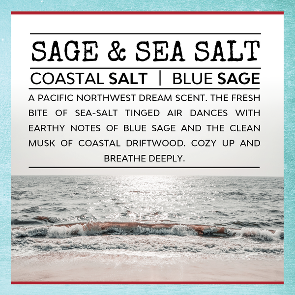 Manifest That Shit - Infused With: "Setting The Intention & Doing The Work" Scent: Sage & Sea Salt