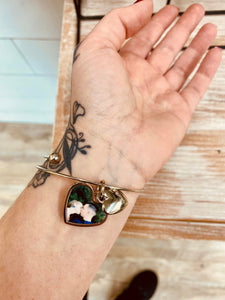 Photo Heart Bracelet