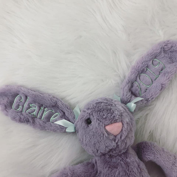 Personalized Easter Bunny- Med. LAVENDER