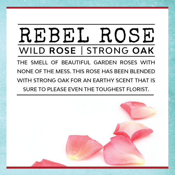 Warr;or - Infused with "Strength" Scent: Rebel Rose